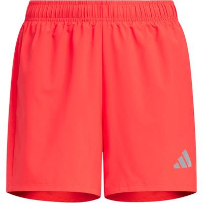 Laufendes Logo Gewebt Bequem Vielseitig Einfarbige Sporthosen Damen Shorts Hellrot Dunkelsilbergrau JZ2209