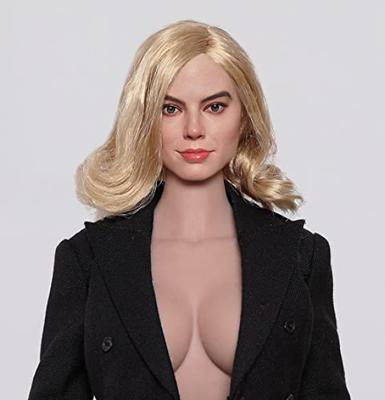 Scale GACTOYS GC047A Smiling European Beauty Female Head for Action Figures and Outfit Not [TOYBARJAPAN] 1/6 (Body Included)