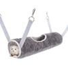 Sleeping for Chinchilla Ferret Rat Swinging Bed Hamster Hammock Mouse Hanging Cage Hamster Tunnel