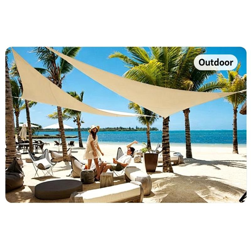 2x2cm/3x3cm Poolside Shade Cover for Backyard Porch and Garden Four Corner Panel with Rope Set and Storage Bag Included