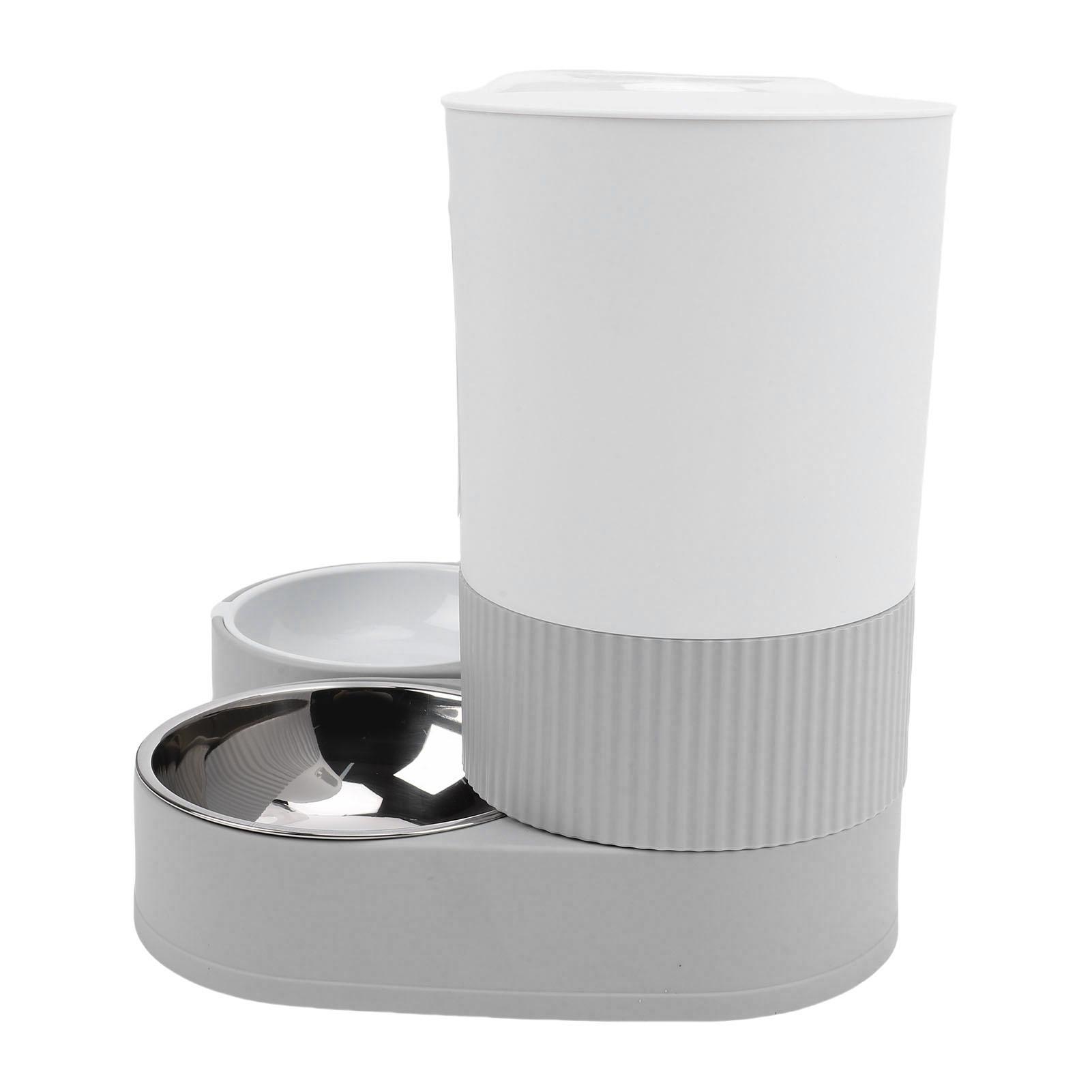 2 In 1 Cat Feed and Wat Dispens Lasting Freshness Large Capacity Automatic Pet Feed for Cats Dogs