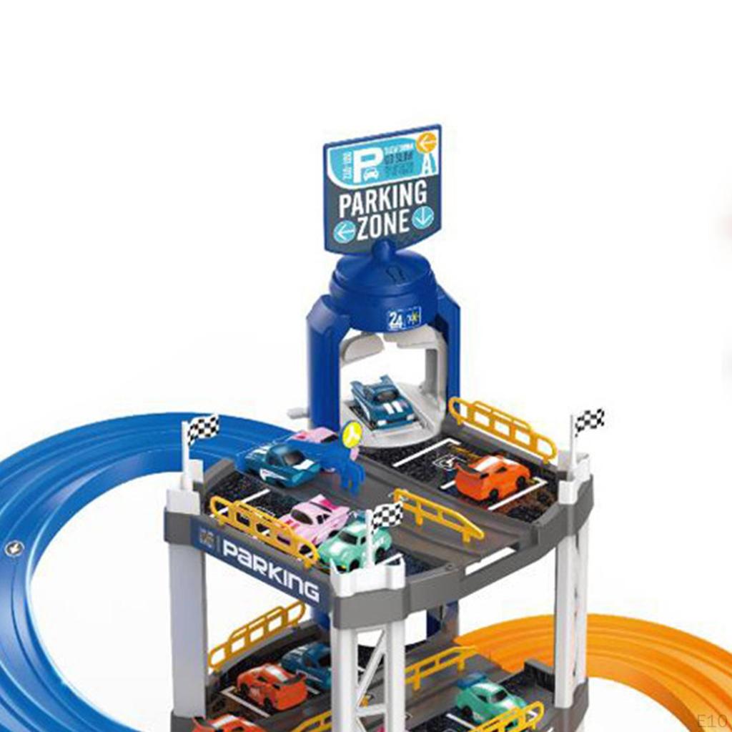 Car Adventure Toy, Race Track Toy Set Road Racing Puzzle Model Toys Rail for Toddlers Kids