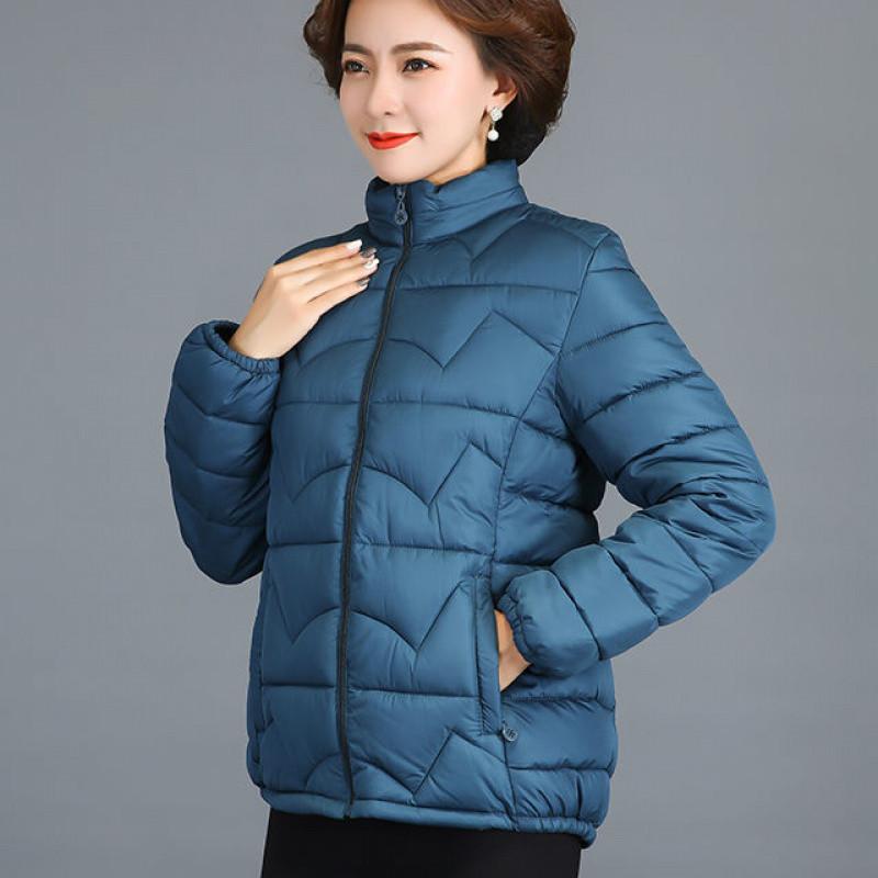 Women's Padded Jacket Women's Short Women's Autumn and Winter Down Padded Jacket Fashion Loose Padded Jacket