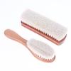 1Pcs Multifunctional Soft Wool Shoe Brush With Wooden Handle Wool Hair Leather Care Shoe Polish Boot Cleaner Shoe Brush