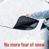 Magnetischer Winter Auto Windschutzscheiben Schnee- & Frostschutz - Verdickter Sonnenschutz