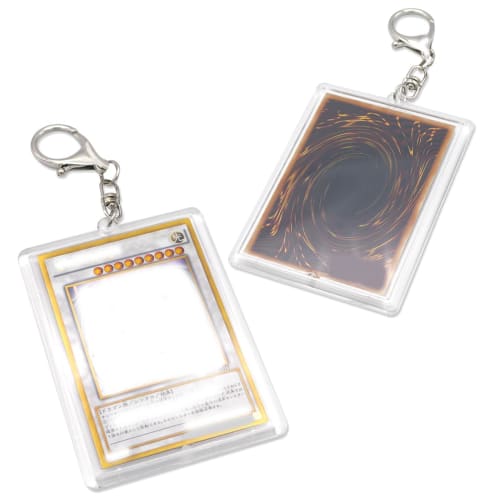 

Luna Bright TCG Trading Card Collection Storage Keychain Set of 2, Clear