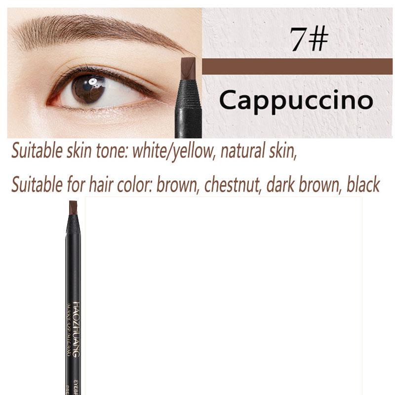 1PCS Eyebrow Pencil Long-Lasting White Eyebrows Cosmetic High Quality Natural Waterproof Makeup Wholesaletattoo Eyebrow Pencil