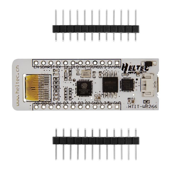 Microcontrôleur - AZ-DELIVERY - ESP8266 Avec Écran OLED 0,91" - Blanc - Intérieur
