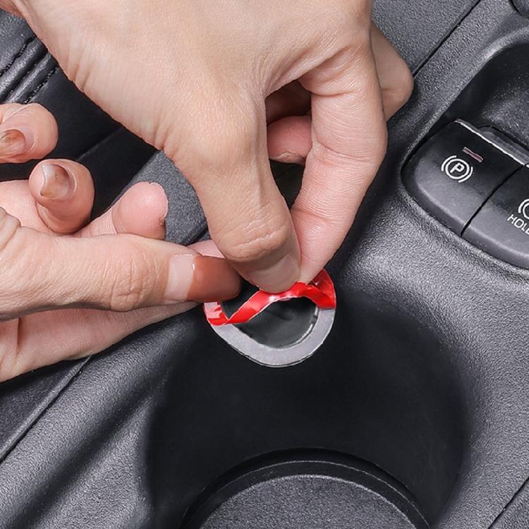 Water Cup Limiter Car Console Cup Holder Enhancers Flexible Silicone Inserts Noise Reduction For Stable Beverage Holding