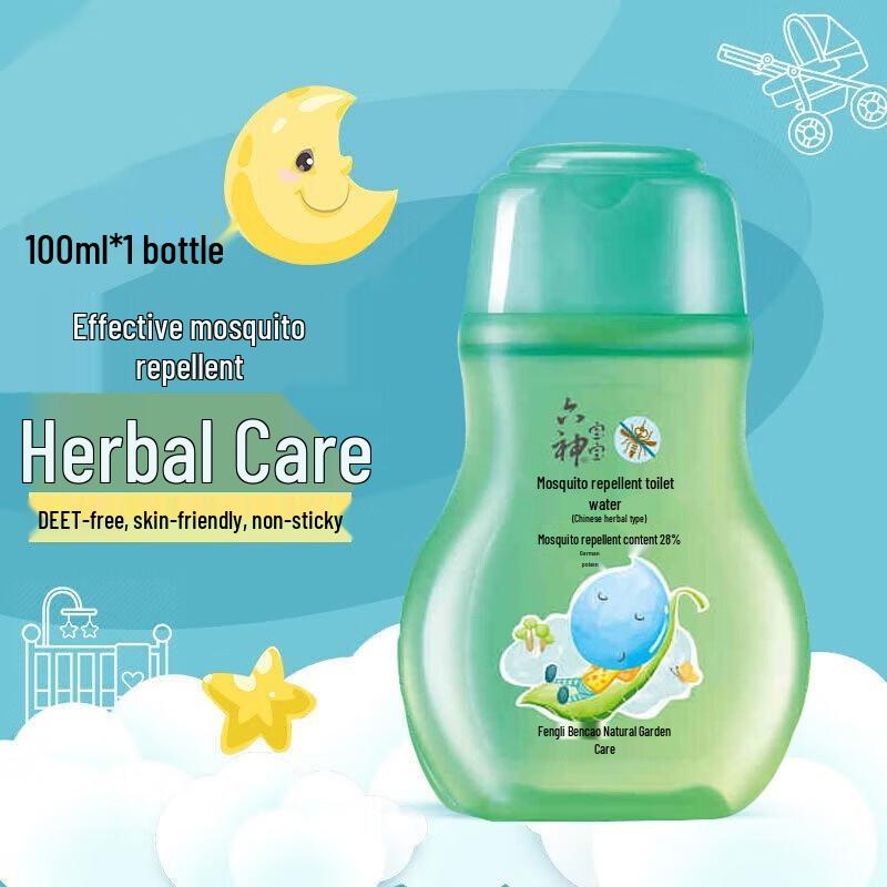 Liu Shen Herbal Mosquito Repellent Floral Water