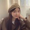 Women's Retro Japanese Cartoon Bear Wool Beret Hat