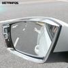 Accessories For Volkswagen VW T-cross Tcross      Chrome Rearview Mirror Visor Sun Shade Rain Guard Shield