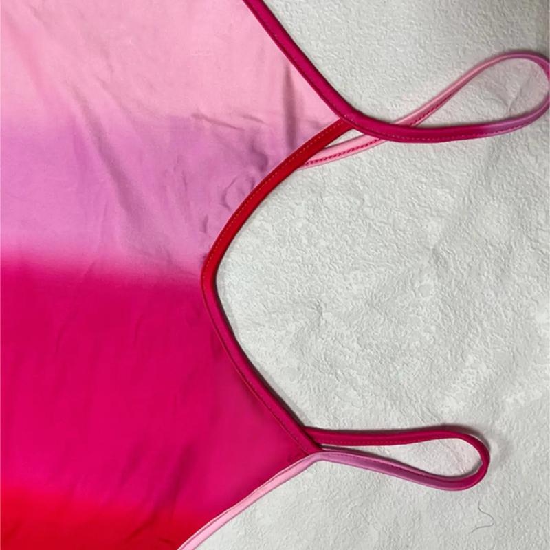 GMXIA Summer Women's Sexy Printed Sexy Deep V Halter Long Dresses