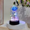 Gold foil rose acrylic cover immortal flower Mother's Day Qixi Festival Valentine's Day gift creative night light ornament