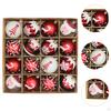 16 Pieces Christmas Balls Ornaments Xmas Tree Decor Decorative Baubles for Home Indoor
