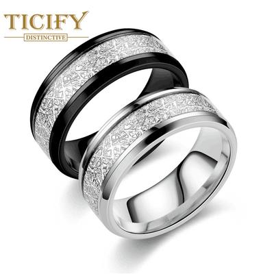 Personal Trend Titanium Steel Fog Rodge Ring Ring Women's Ring Ring
