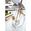 Support pour louches et couvercles - Yamazaki - TOSCA - Acier/Bois - Blanc - Design moderne