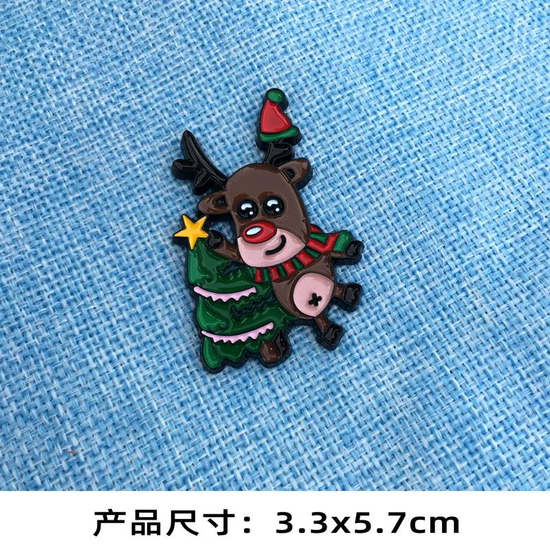Personalized Christmas car sticker elk sleigh decorative sticker electric car body decorative sticker rear trunk sticker creative sticker.