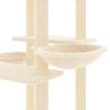 Scratching Post with Sisal Scratching Posts Cream 133 Cm