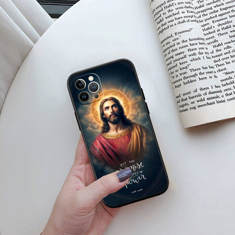JO5 Verset biblic Isus Hristos Husă de telefon pentru Samsung A35 A25 A24 A15 A05S A05 M55 M35 M15 A06 A16 A02 A12 A13 A10 A20 A30 A22 A31 A32 A33 A41 A42 A50