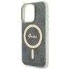 Guess Guhmp16Lh4Stk Iphone 16 Pro6.3 Czarny/Black Hardcase Iml 4G Magsafe