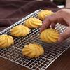 Grid Mesh Baking Cooling Rack Wear-resistant Oil Drain Rack Kitchen Accessories Baking Tray Cake