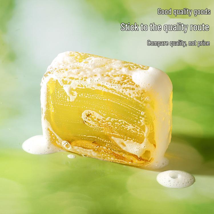 Mud Yan Tang Sulfur & Sophora Ginseng Anti-Mite Soap: Long-Lasting Fragrance for Men & Women, Handmade Face & Bath Essential Oil Soap