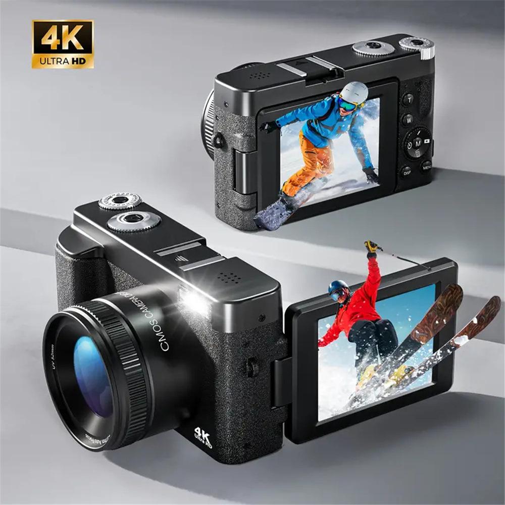 HD Mirrorless Digital Camera, High Pixel, Lightweight Portable Camera for Outdoor Shooting, Ideal for Students and Home Use