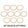 10pcs Polyurethane Sewing Machine Motor Belt Durable Easy Install Electric Sewing Machine Belt Universal Fit Plastic Sewing Belt