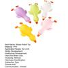 1/5Pcs Stress Relief Duck Squeeze Toy Decompression Lying Duck Sensory Toy Slow Rising