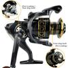 New Fishing Spinning Reel Metal Spool 5.2:1/4.7:113BB Ball Bearings Carp Fishing Reel BK2000-7000 Metal Line Cup Sea Tackle