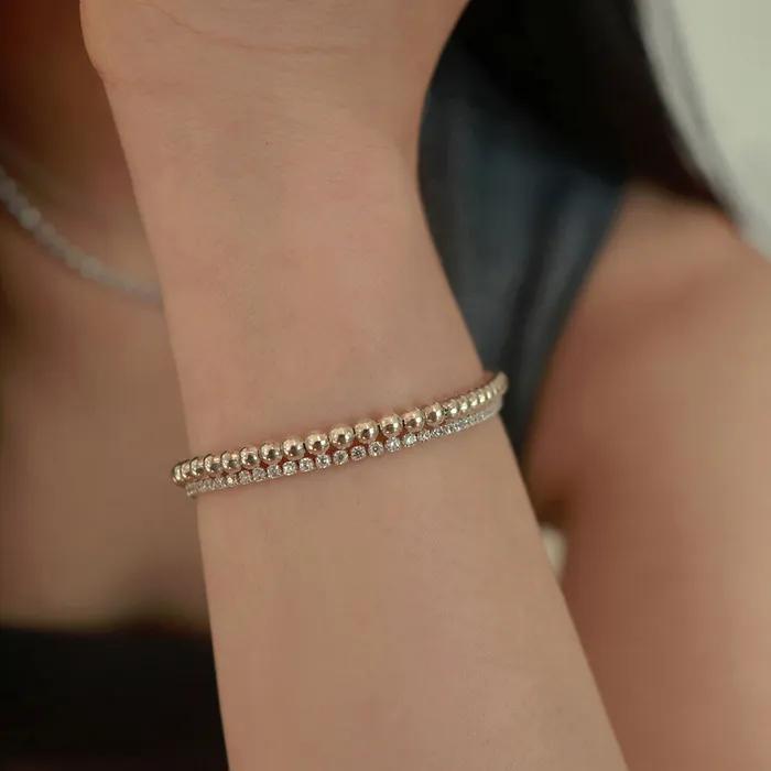 [Silver 925] Silver Tennis Bracelet
