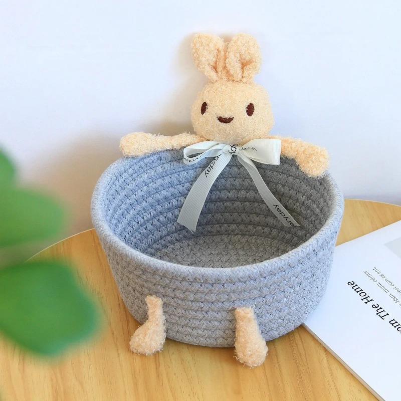 Multi Functional Storage Basket Living Room Small Item Sorting Box Home Childrens Toy Storage Container Items Home Storage