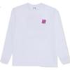 UNDEFEATED Five Bar Official Spring New American Retro ICON Classic Logo Long-Sleeve T-Shirt, White, L