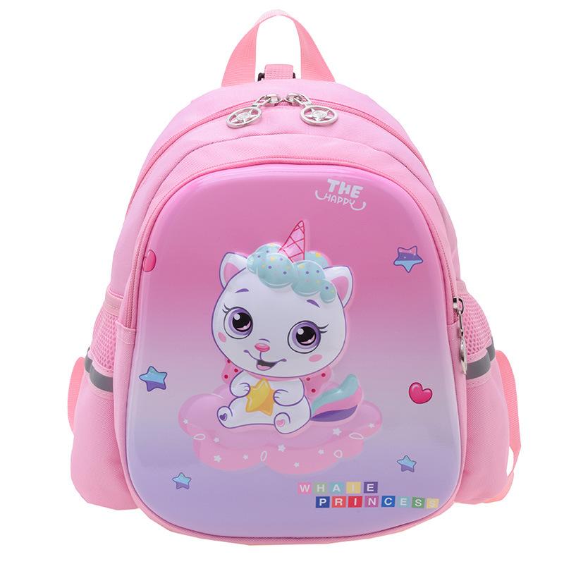 School bag cartoon cute hard shell bag male 2-6 years old release lost backpack