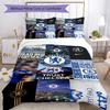 Chelsea Bettwäsche Set Atmungsaktiver Bettbezug mit Kissenbezügen Heimdekoration Geburtstagsgeschenk