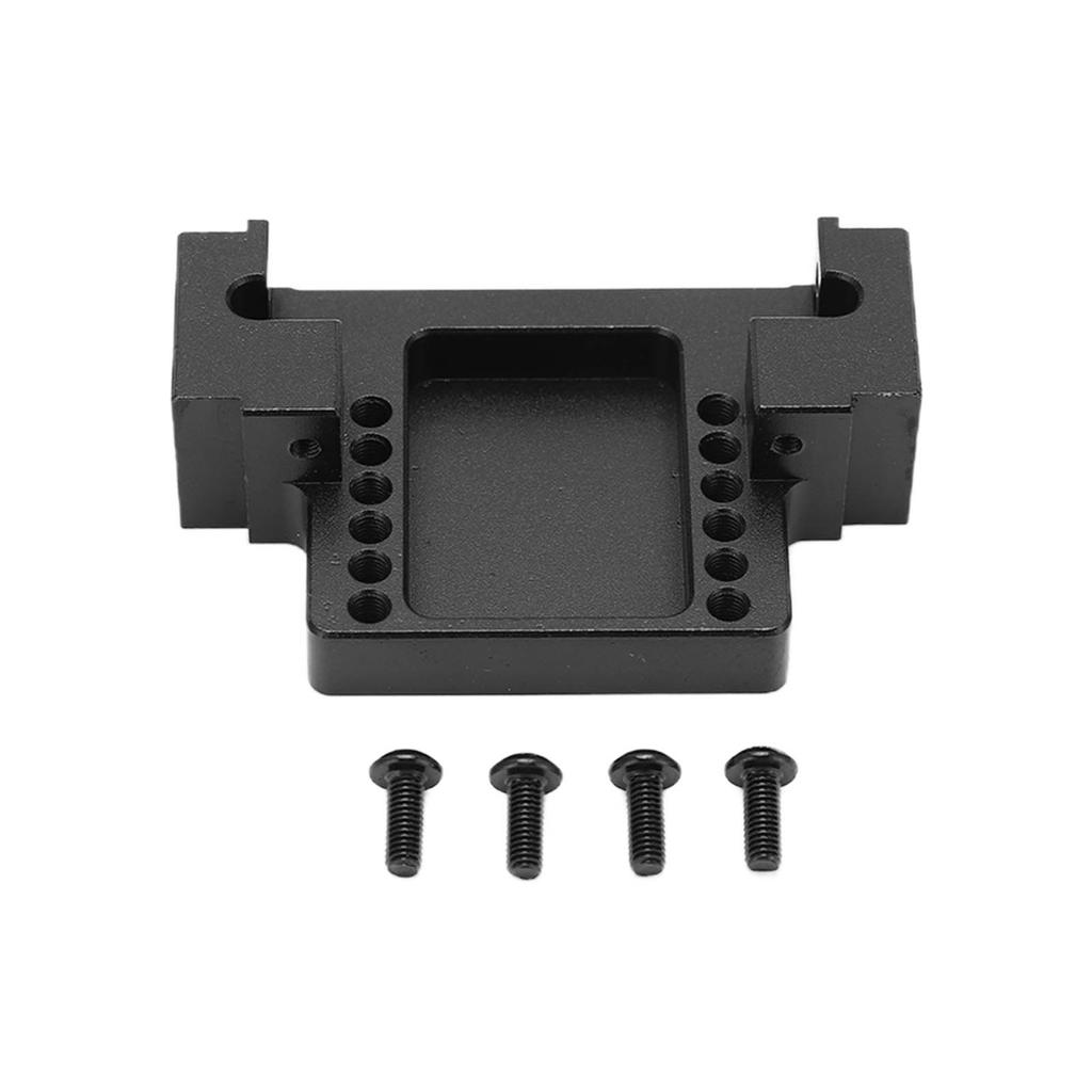 114 Metal Front Cross Beam Aluminum Alloy Movable RC Truck Assembly for Tamiya RC TruckBlack