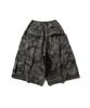 Gongbaeg Wide Bermuda Cargo Pants_Camo