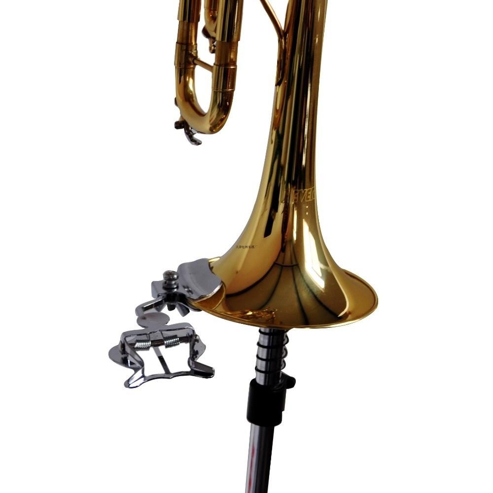 Musical Instrument Trumpet Stand Metal Instrument Music Stand Lyre Trombone Tube  Marching Band