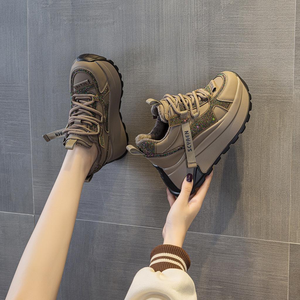 Thick Soled Forrest Gump Shoes for Women In Autumn 2025 Popular Among Internet Celebrities  Casual and Fashionable Dad Shoes