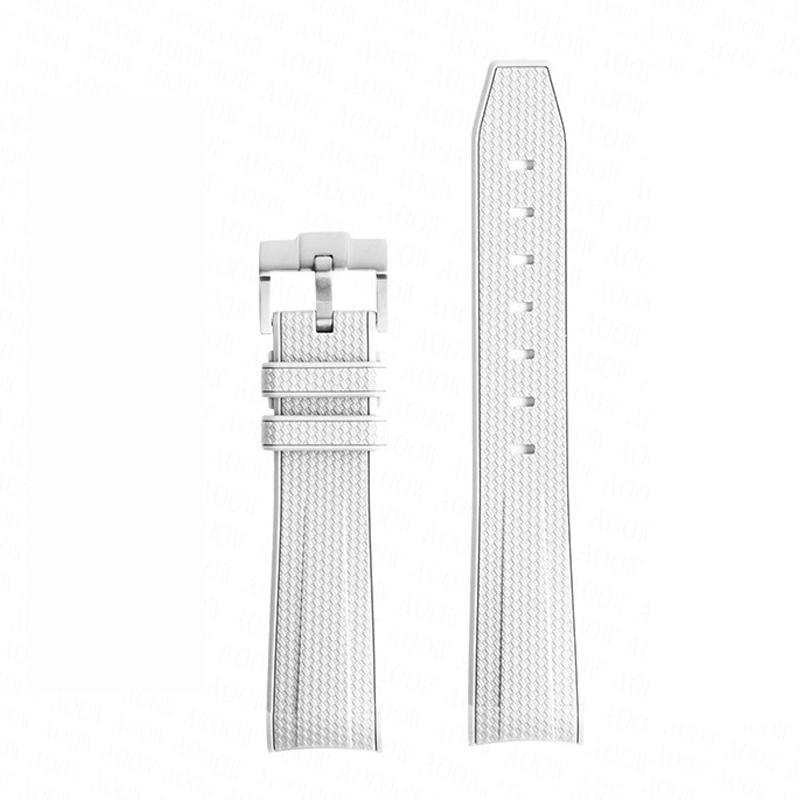 Cinturino per Omega X Swatch Joint MoonSwatch Cinturino per Seamaster 300 Uomo Donna 20mm Gomma Silicone Estremità Curva Braccialetto da Polso