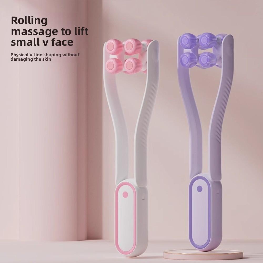 Relaxing Lifting Rolling Face Massager V Shape Manual Face Massager  Daily Skincare