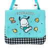 Sanrio Pochacco Shoulder Pocket W X D X with Name Space for Product 102245 Pouch, Polyester, Approx. 5.5" 0.5" 4.5" H, Inside, Children, Number