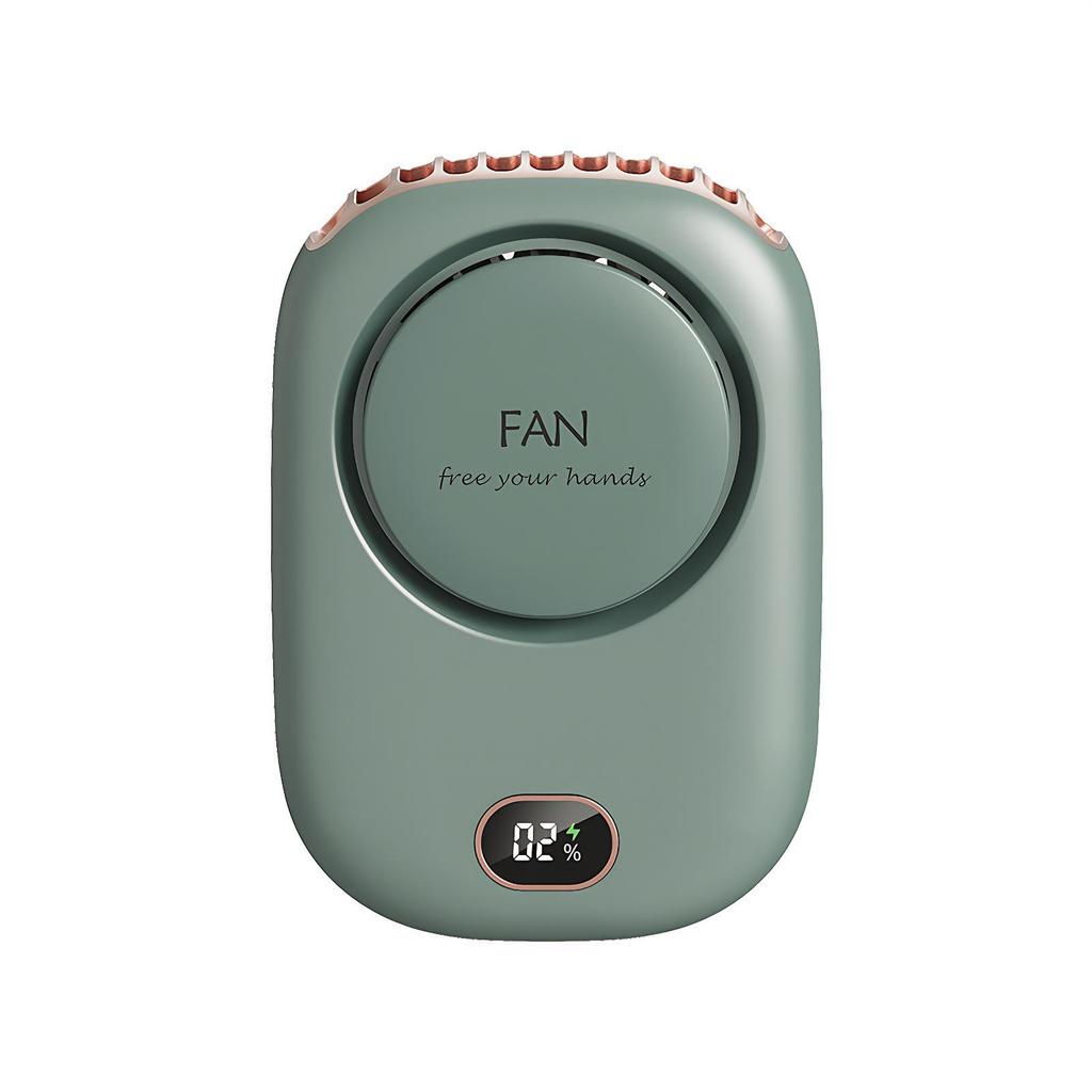 2026 Portable USB Rechargeable Silent Neck & Desktop Fan for Outdoor & Dorm Use