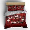 Set Biancheria da Letto Manchester United Copripiumino Federe Decorazioni per la Casa (1 * Copripiumino 2 * Federe, senza piumino)