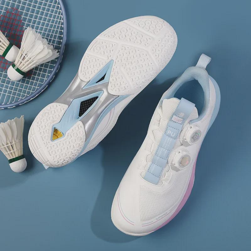 "2MAXPRO II Low-Profile Badminton Shoes with BOA Knobs and Lightweight Table Tennis Shoes"