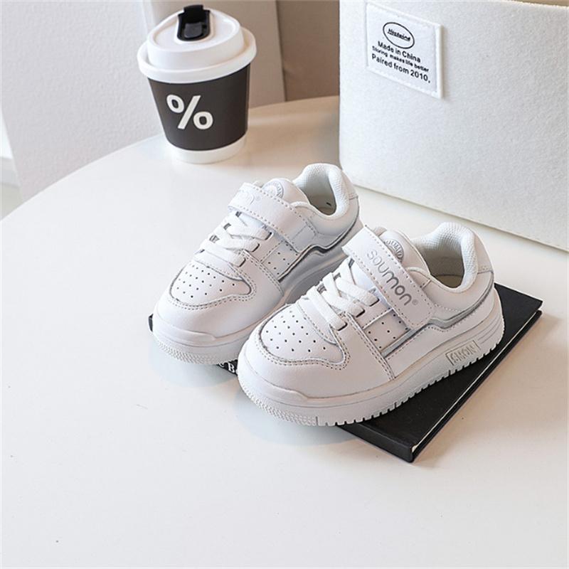 

New Children Shoes Leather Breathable Kids Casual Shoes Non-slip Fashion Toddler Girls Boys Sneakers EU 22-30 24