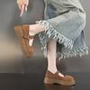 Jk with Skirt Versatile Light Mouth Shoes Retro Style Muffin Thick Sole Mary Jane Single Shoes Women's New Spring and Autumn 2025