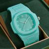 Personality Comic Style Fashion Big Dial Candy Color Trend Dopamine Hip Hop Quartz Watch