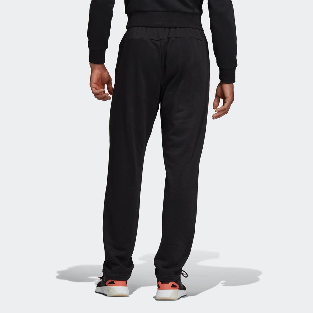 Adidas Essential Plain Knit Pants Men Bottoms Black DX3684